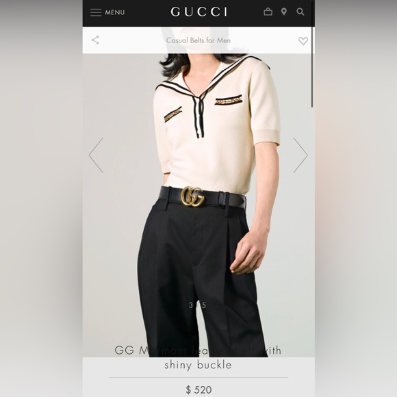 Gucci GG belt - Picture 5 of 5